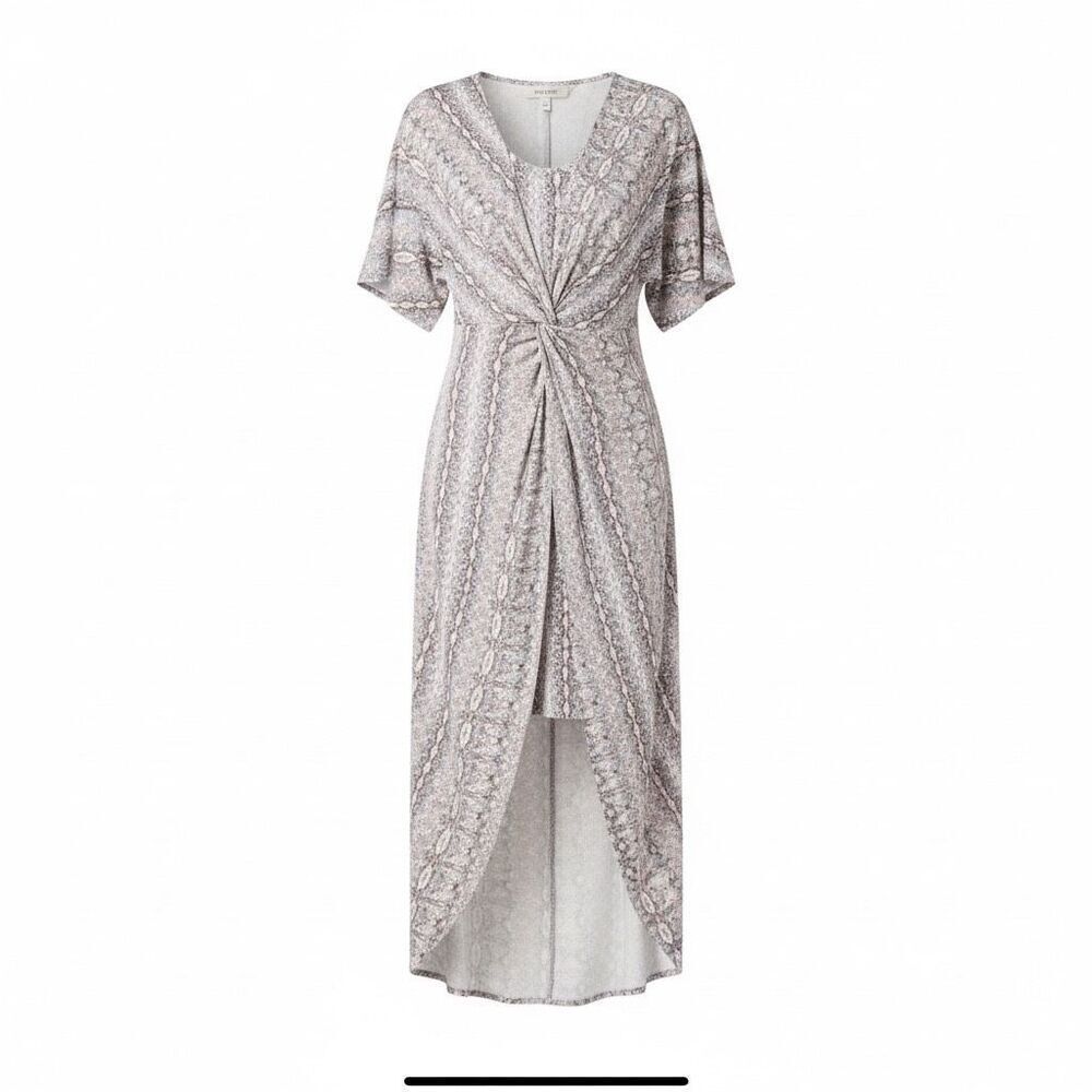 Hautie hippie tribal print dress